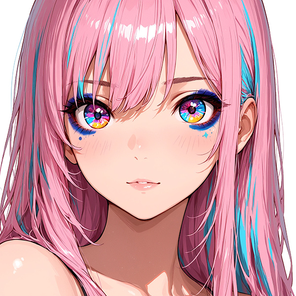 ギャル文字サイトのイメージイラスト