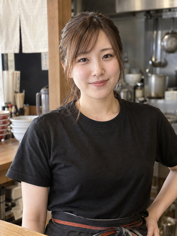 AIで生成した女性