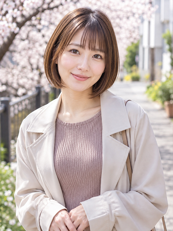 AIで生成した女性