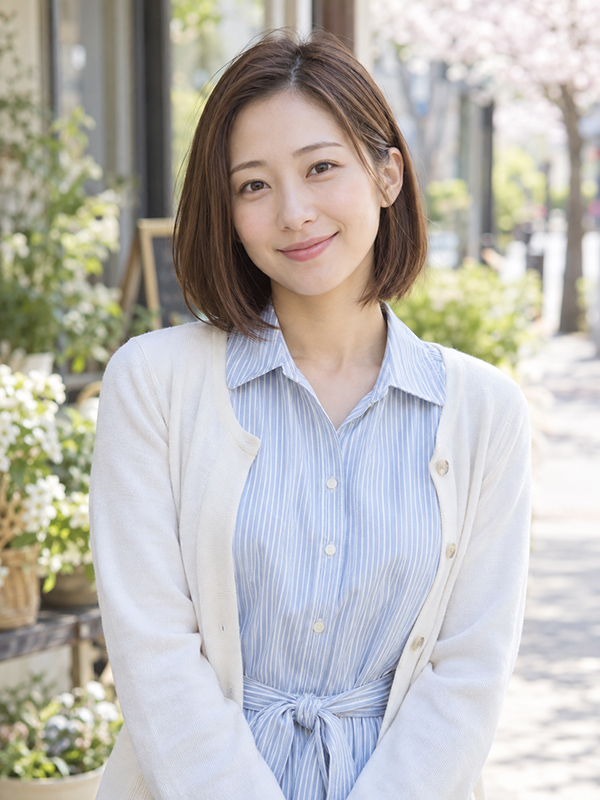 AIで生成した女性