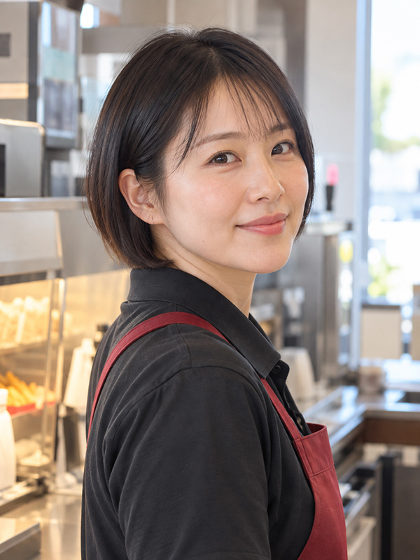 AIで生成した女性