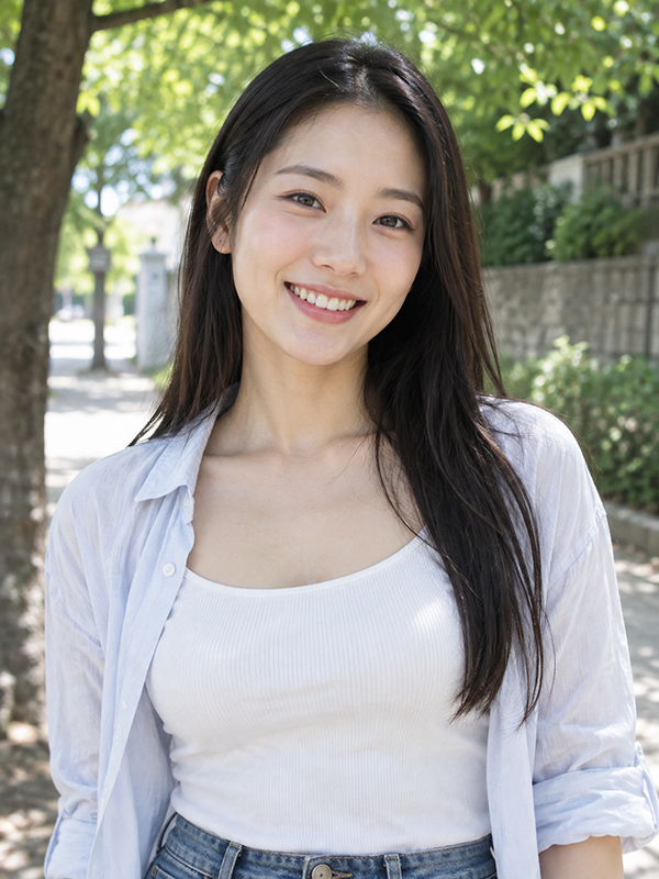 AIで生成した女性