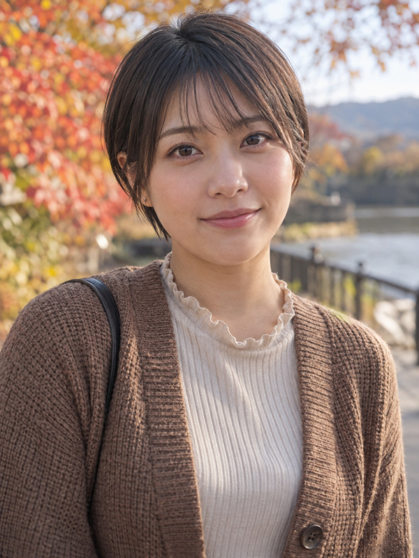 AIで生成した女性