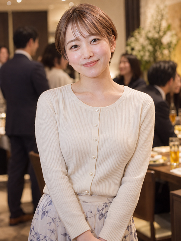 AIで生成した女性