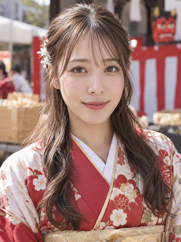AIで生成した女性