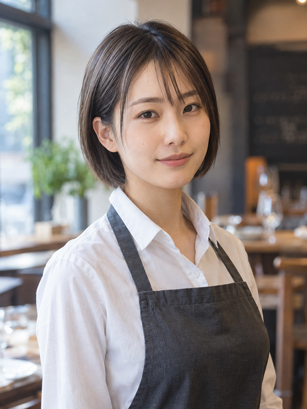 AIで生成した女性