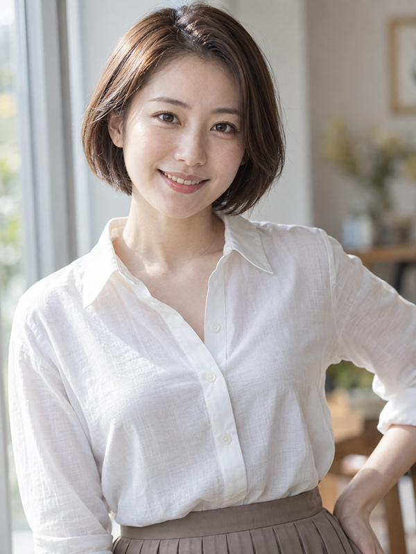 AIで生成した女性