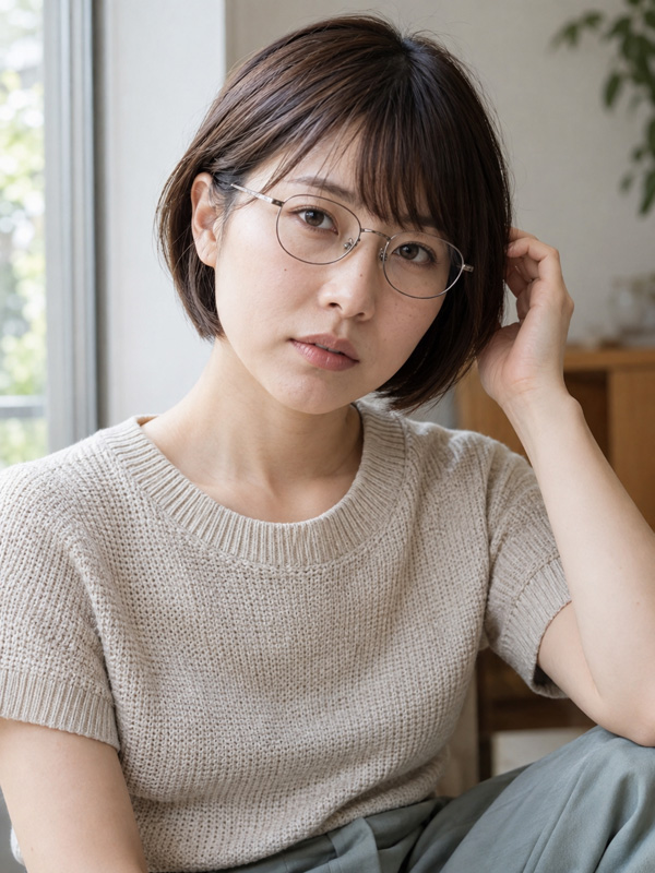 AIで生成した女性