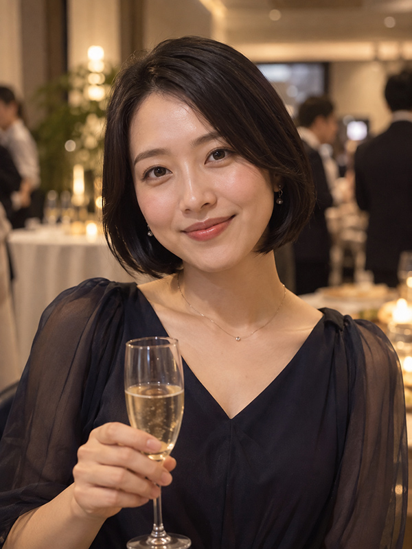 AIで生成した女性