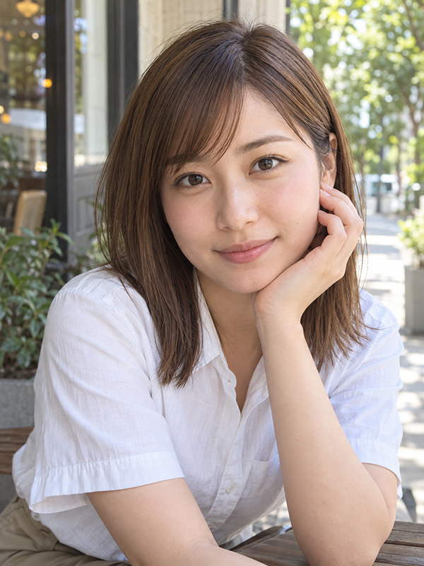 AIで生成した女性