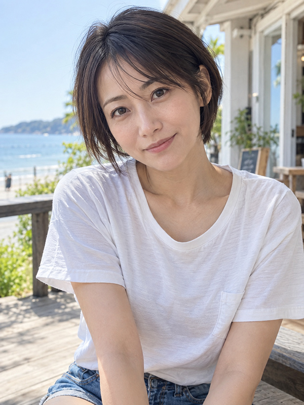 AIで生成した女性