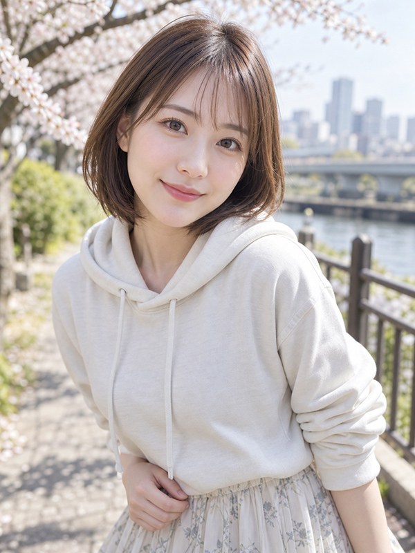 AIで生成した女性