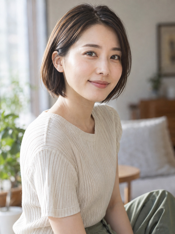 AIで生成した女性