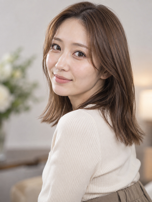 AIで生成した女性