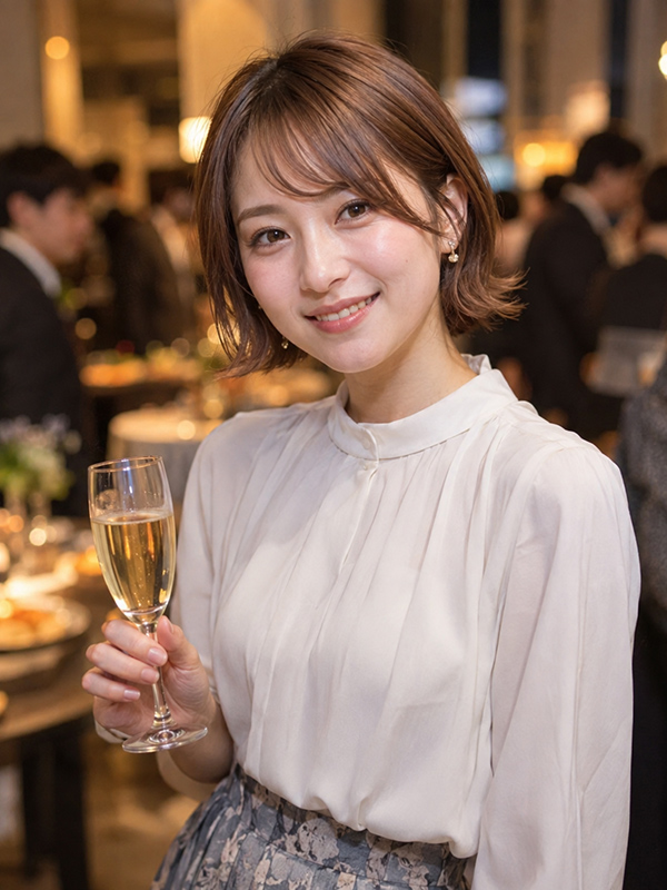 AIで生成した女性