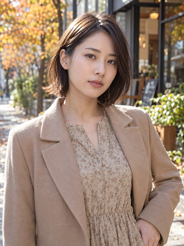AIで生成した女性