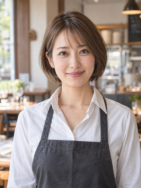 AIで生成した女性