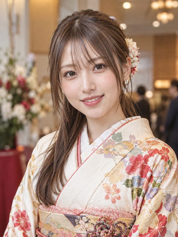 AIで生成した女性