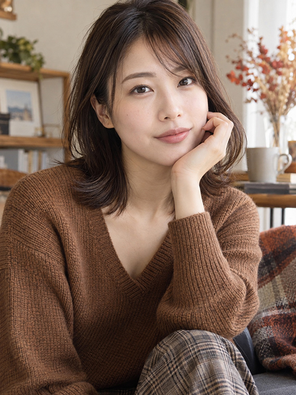 AIで生成した女性