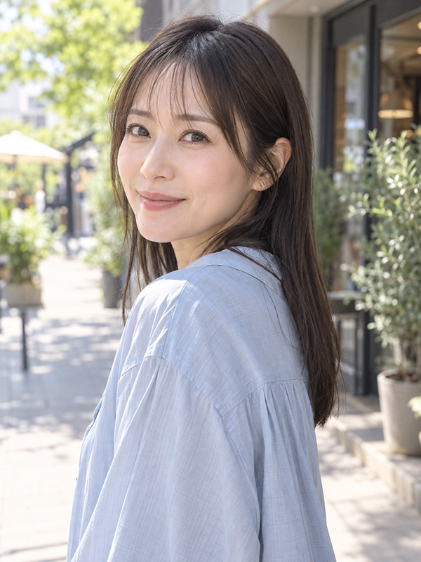AIで生成した女性