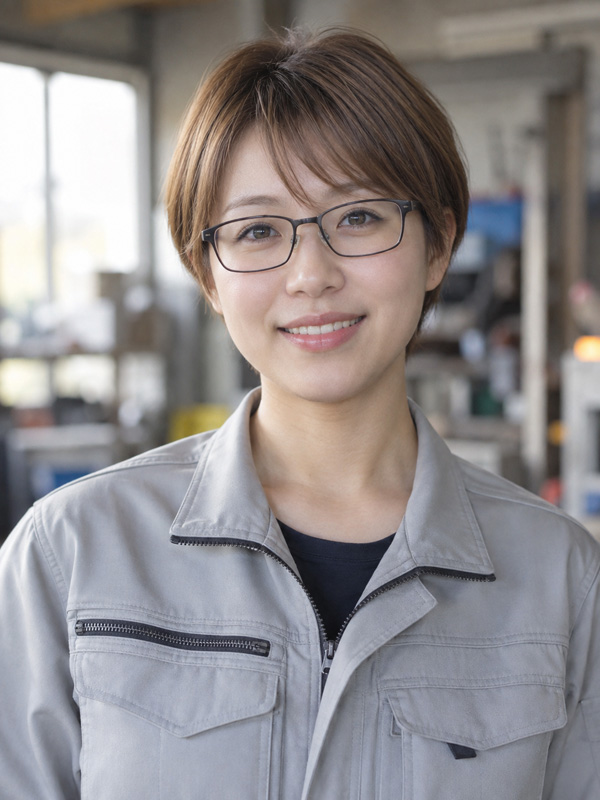 AIで生成した女性