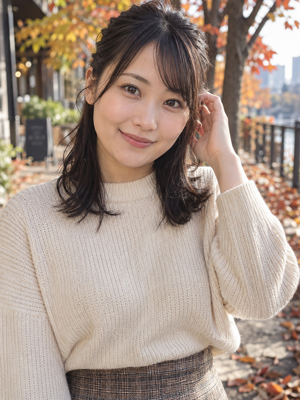AIで生成した女性