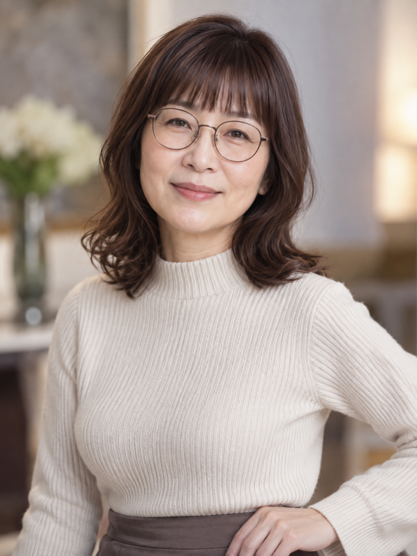 AIで生成した女性