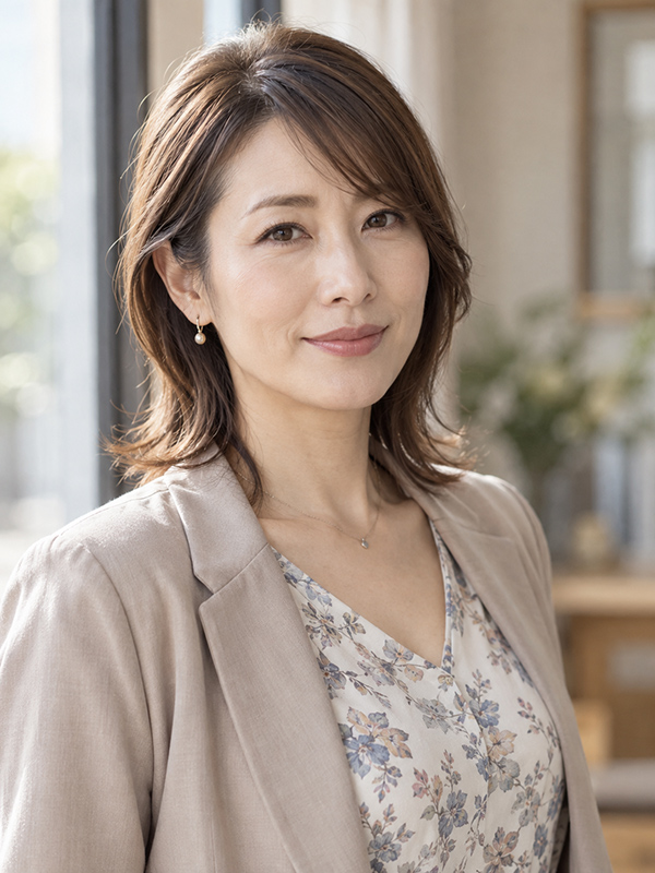 AIで生成した女性