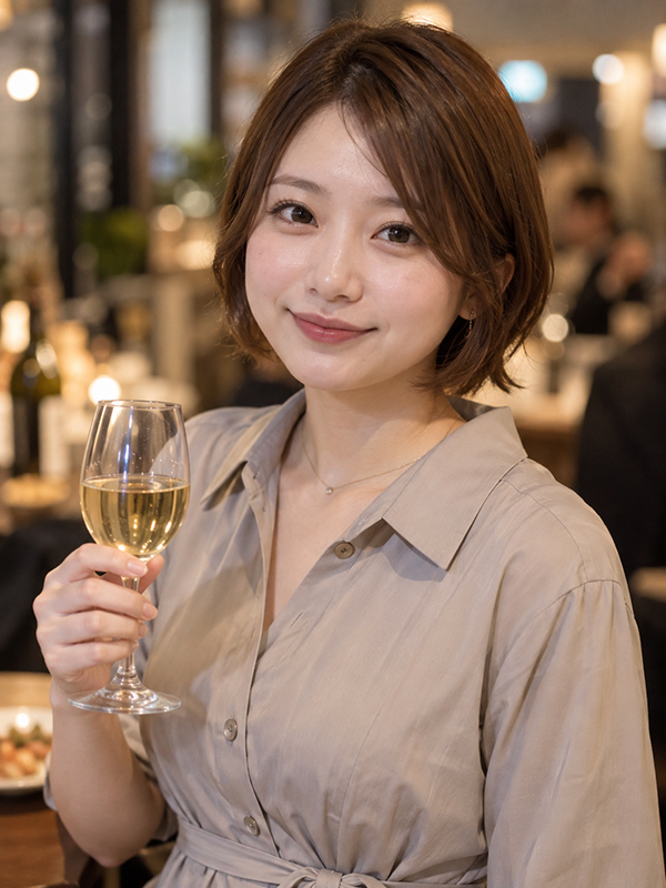 AIで生成した女性