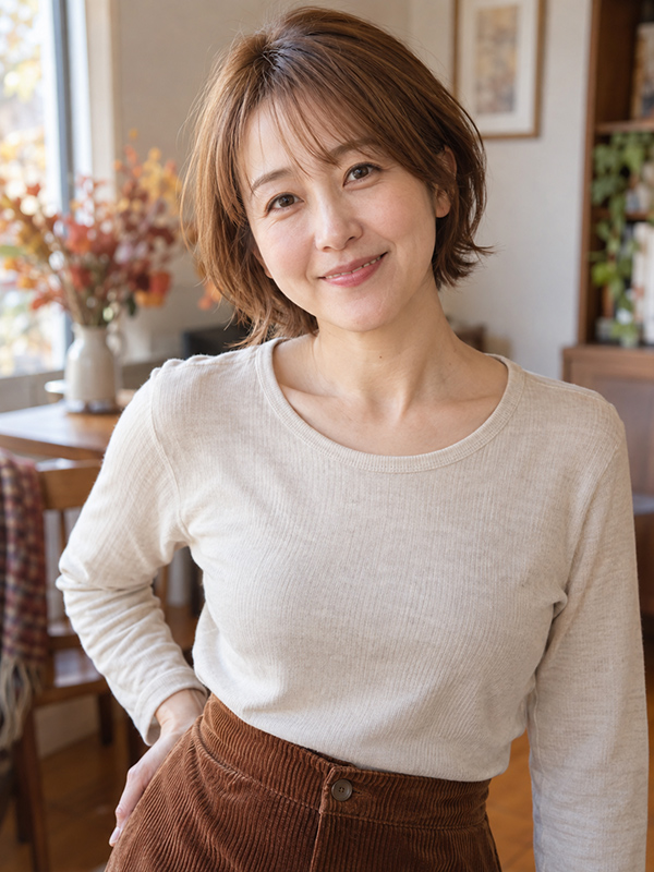 AIで生成した女性