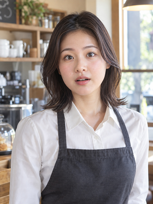 AIで生成した女性