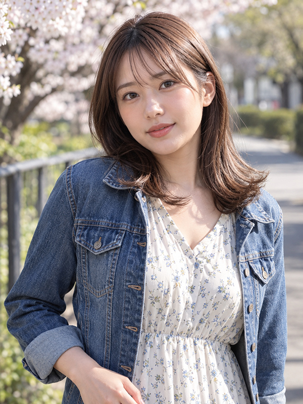 AIで生成した女性