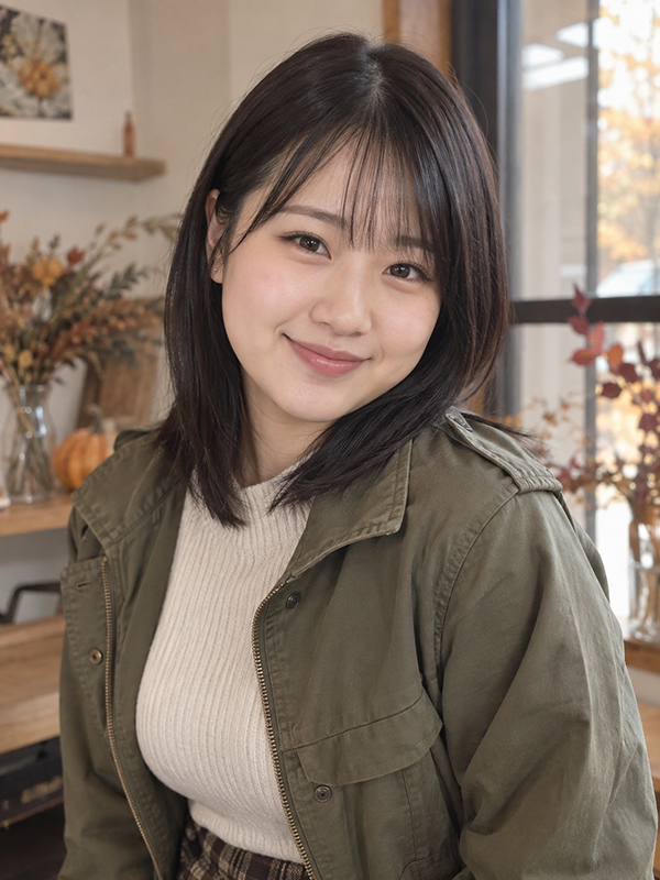 AIで生成した女性