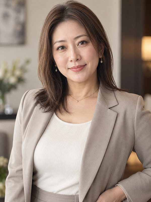 AIで生成した女性