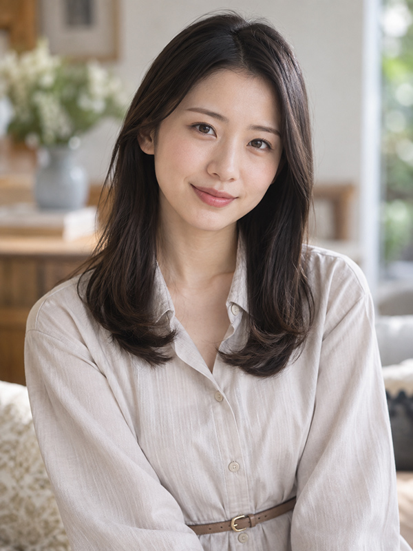 AIで生成した女性