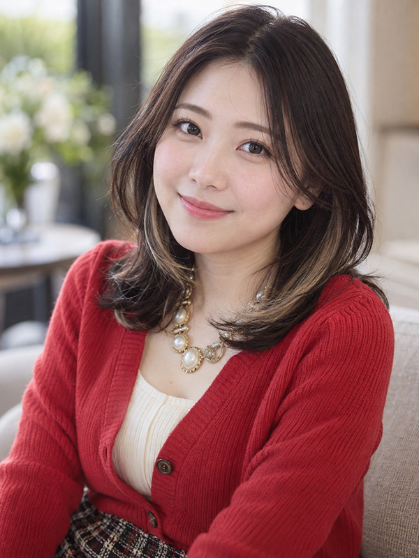 AIで生成した女性