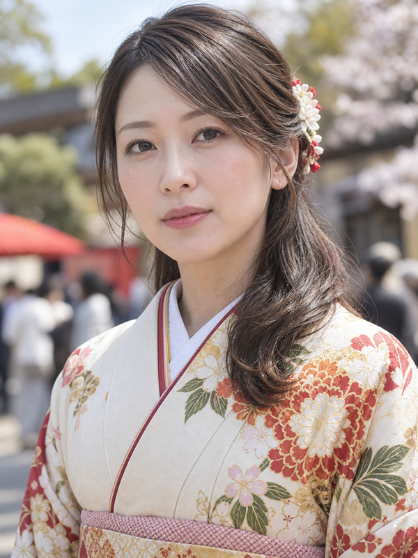AIで生成した女性