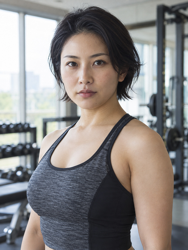 AIで生成した女性