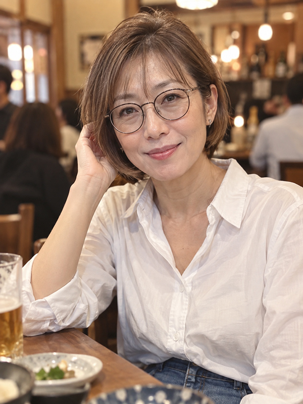 AIで生成した女性