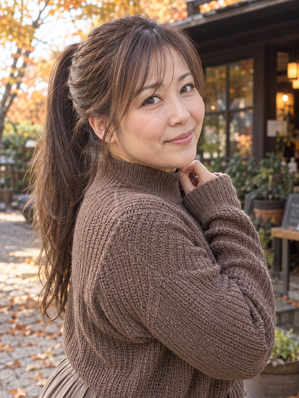 AIで生成した女性