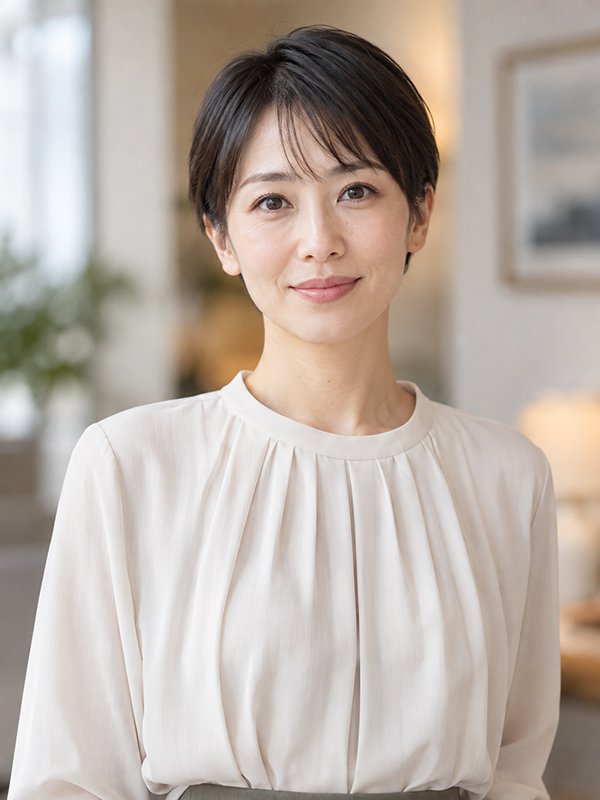 AIで生成した女性