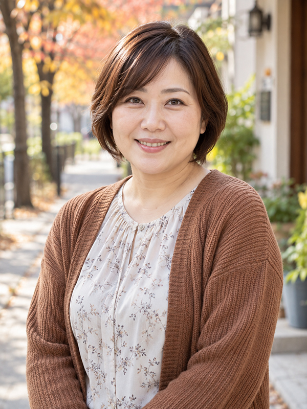 AIで生成した女性