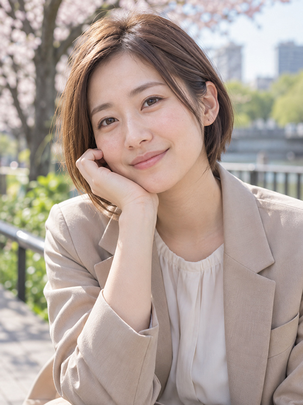 AIで生成した女性