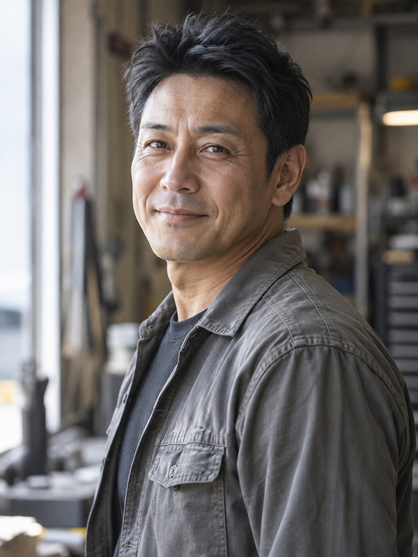 AIで生成した男性