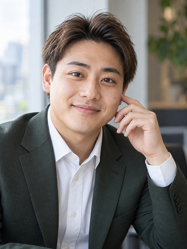 AIで生成した男性