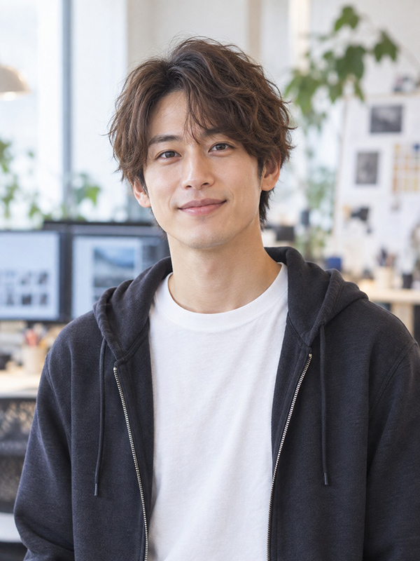 AIで生成した男性