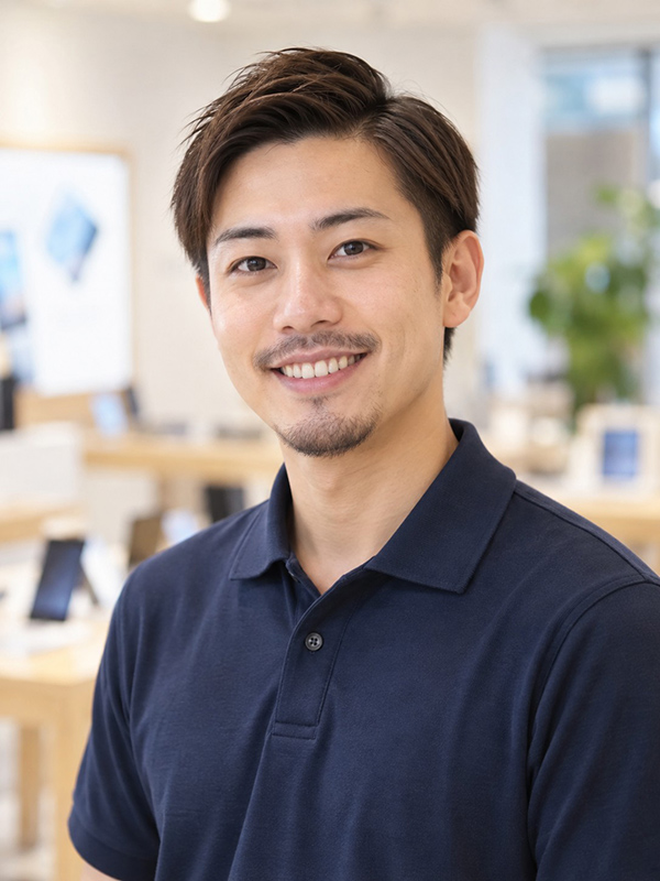 AIで生成した男性