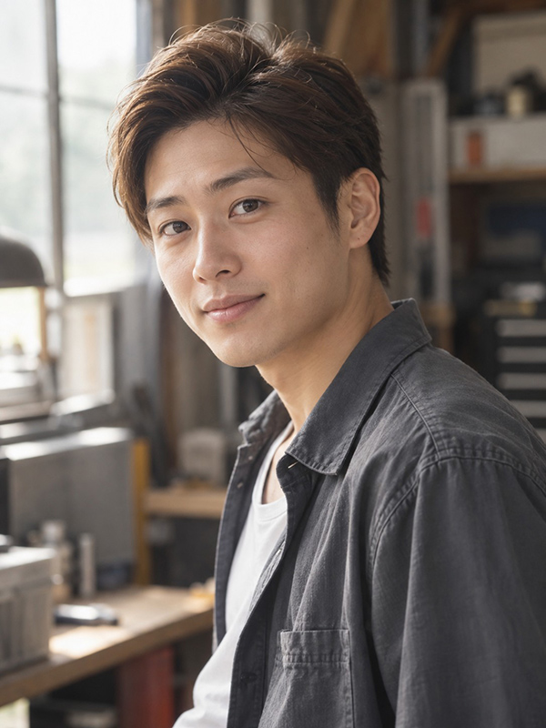 AIで生成した男性
