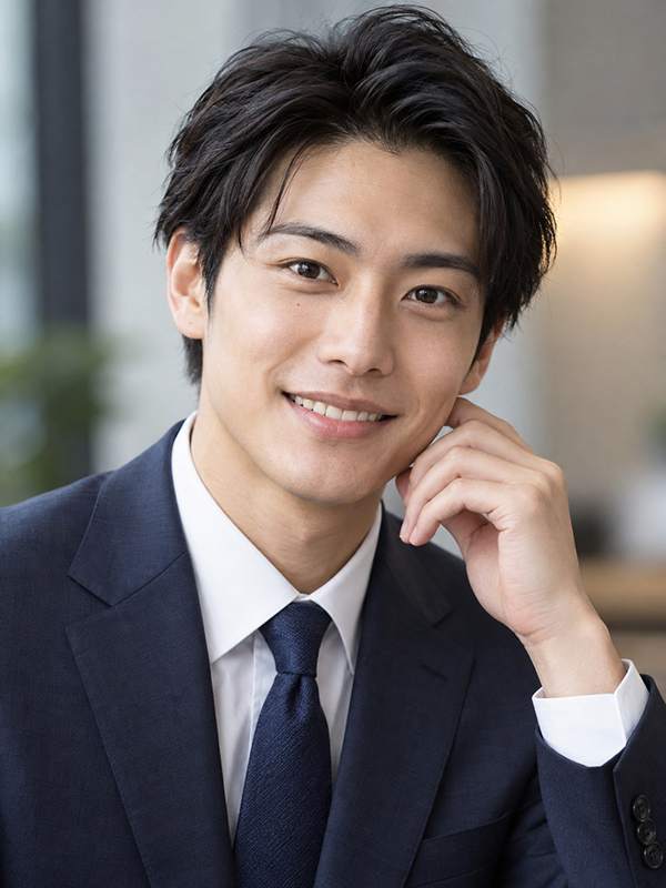AIで生成した男性