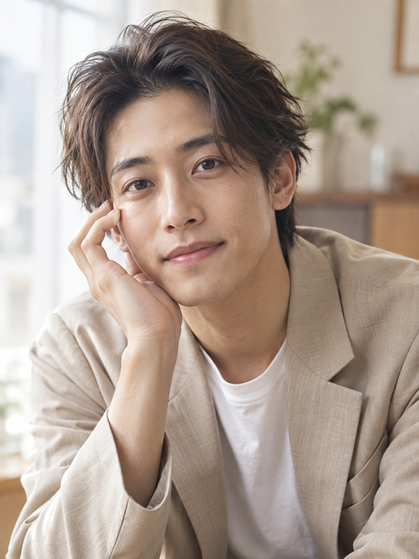 AIで生成した男性